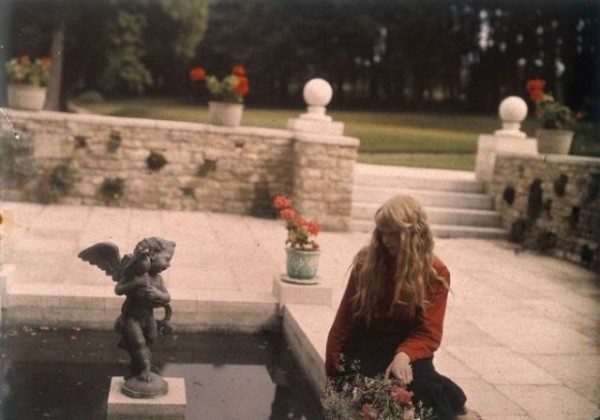 Первая цветная фотосессия, 1913 год (6 фото)