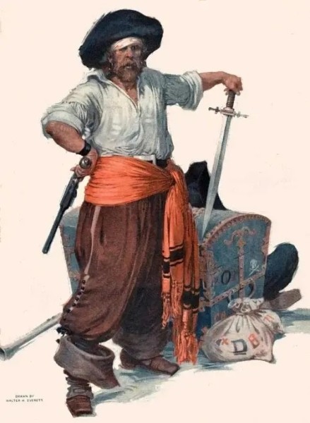 История Филиппа Эштона, выбравшего жизнь на необитаемом острове, вместо пиратства