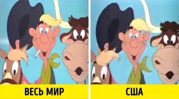 17 популярных мультфильмов, которые по-разному выглядят во всем мире
