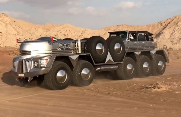 10-колесный внедорожник, созданный для арабского шейха (10 фото)