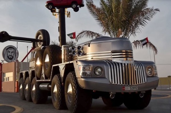 10-колесный внедорожник, созданный для арабского шейха (10 фото)
