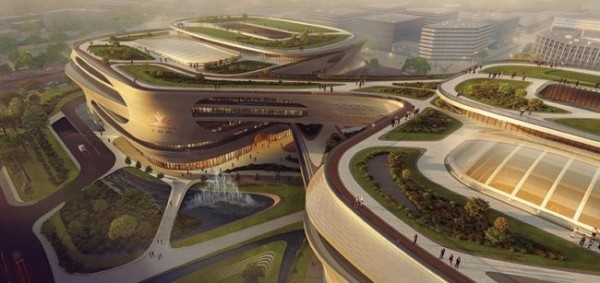 Удивительный центр медицины в Китае (3 фото) Удивительный центр медицины в Китае (3 фото)