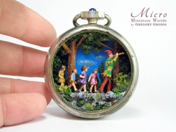 Миниатюры в старинных карманных часах (33 фото) Миниатюры в старинных карманных часах (33 фото)