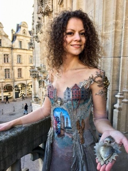 Удивительные платья Сильви Фэкон (13 фото) Удивительные платья Сильви Фэкон (13 фото)