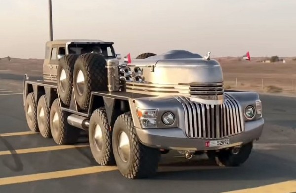 10-колесный внедорожник, созданный для арабского шейха (10 фото)