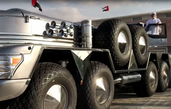 10-колесный внедорожник, созданный для арабского шейха (10 фото)