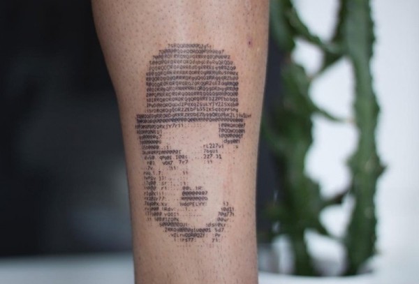 ASCII-татуировки от Андреаса Вронтиса (19 фото)