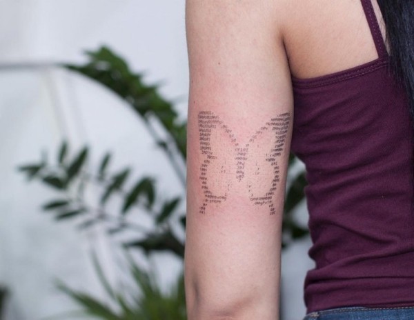 ASCII-татуировки от Андреаса Вронтиса (19 фото)