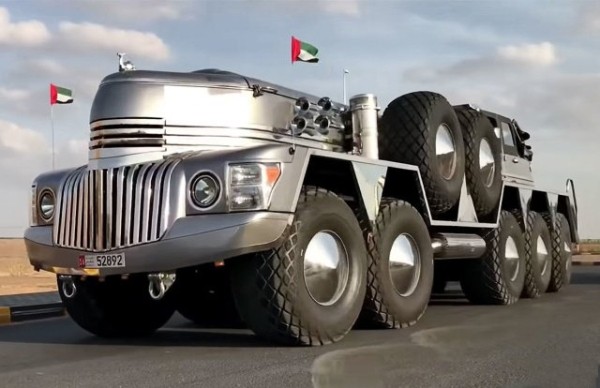10-колесный внедорожник, созданный для арабского шейха (10 фото)