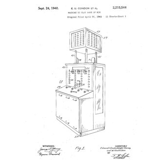 История одной фотографии: первая электронная игра, 1940 год История одной фотографии: первая электронная игра, 1940 год