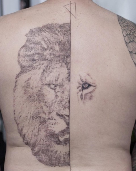 ASCII-татуировки от Андреаса Вронтиса (19 фото)