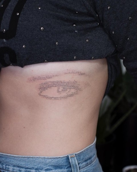 ASCII-татуировки от Андреаса Вронтиса (19 фото)