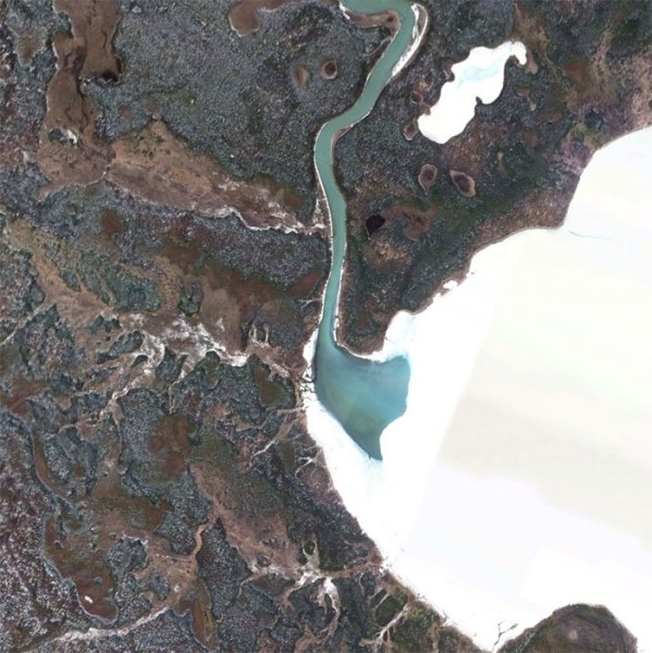 Интересные места в Google Earth (18 фото)