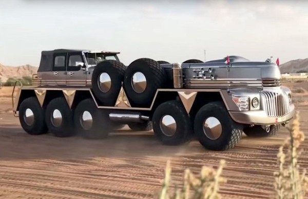 10-колесный внедорожник, созданный для арабского шейха (10 фото)