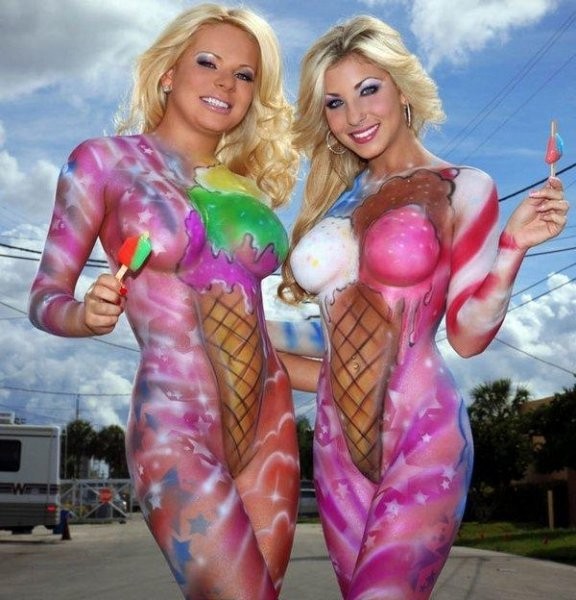 Сексуальное мороженое (8 фото)