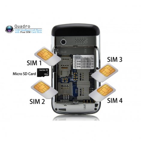 Новый телефон Flying F160 Quad SIM на 4 SIM-карты (2 фото)