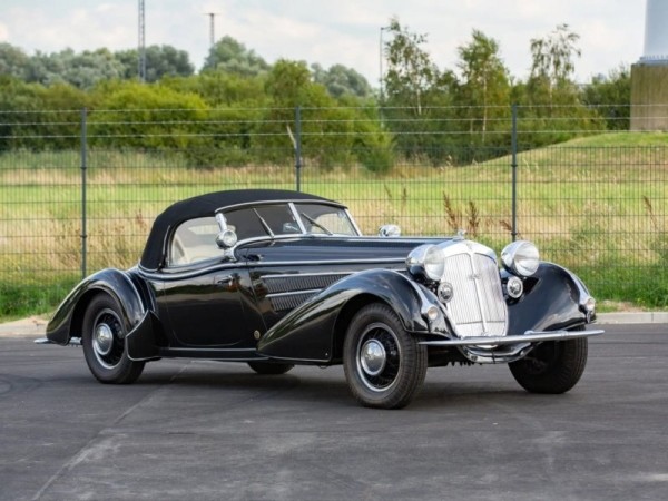 Единственный сохранившийся довоенный родстер Horch 855 1939 года