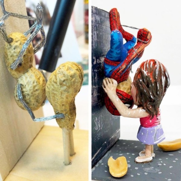 Арахисовое искусство Стива Касино (13 фото)