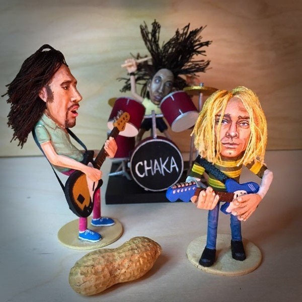 Арахисовое искусство Стива Касино (13 фото)