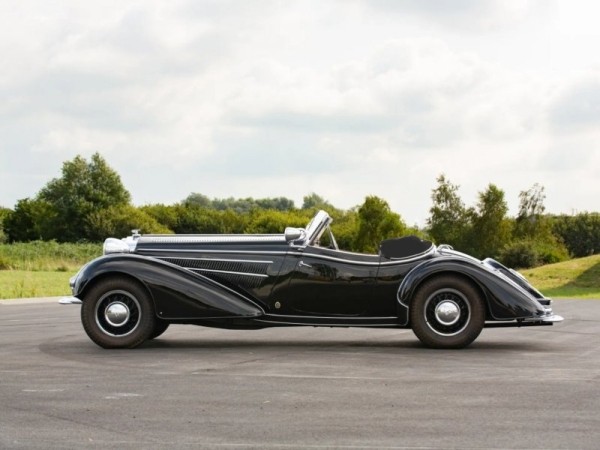 Единственный сохранившийся довоенный родстер Horch 855 1939 года