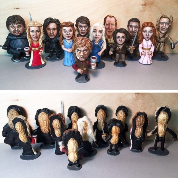 Арахисовое искусство Стива Касино (13 фото)