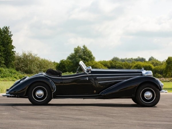 Единственный сохранившийся довоенный родстер Horch 855 1939 года