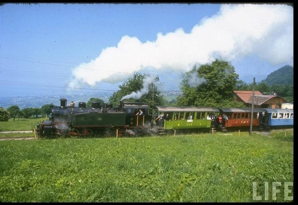 Путешествие по Европе 1970-го на поезде
