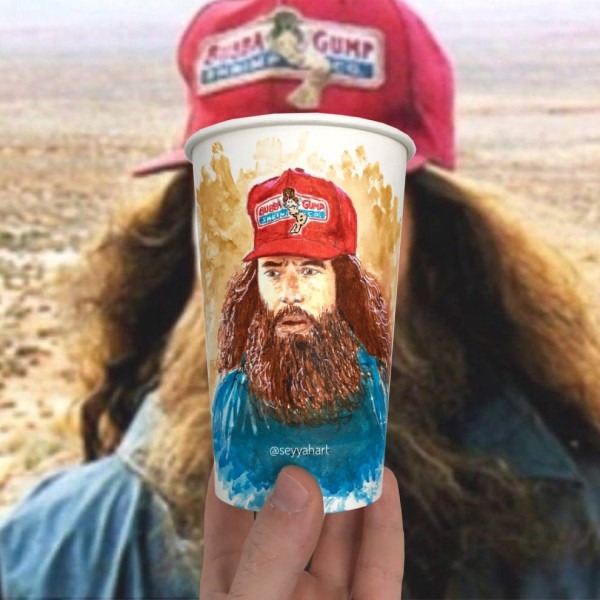 Бросить академию, взять стаканчики и нарисовать весь мир. У него получилось